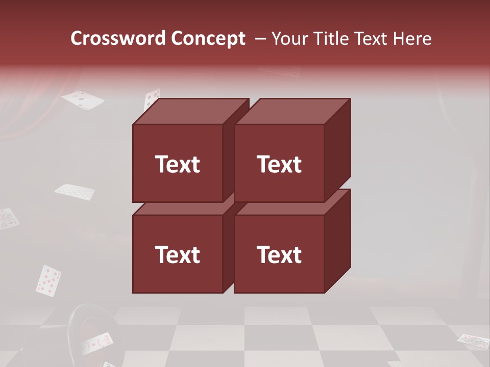 Celebration Tile Box PowerPoint Template