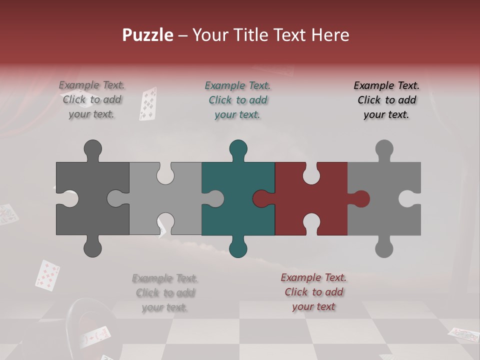 Celebration Tile Box PowerPoint Template