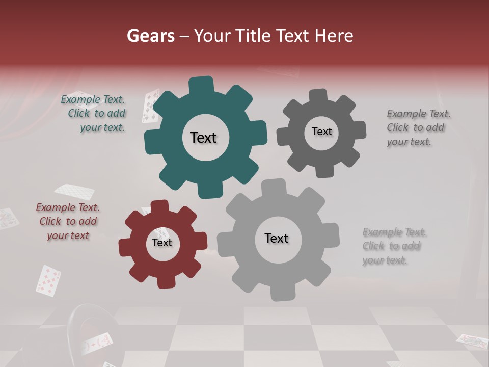 Celebration Tile Box PowerPoint Template