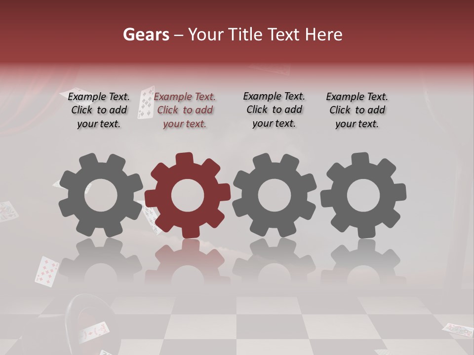 Celebration Tile Box PowerPoint Template