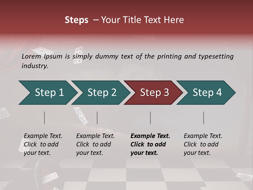 Celebration Tile Box PowerPoint Template
