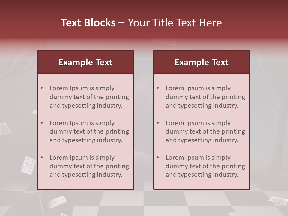 Celebration Tile Box PowerPoint Template