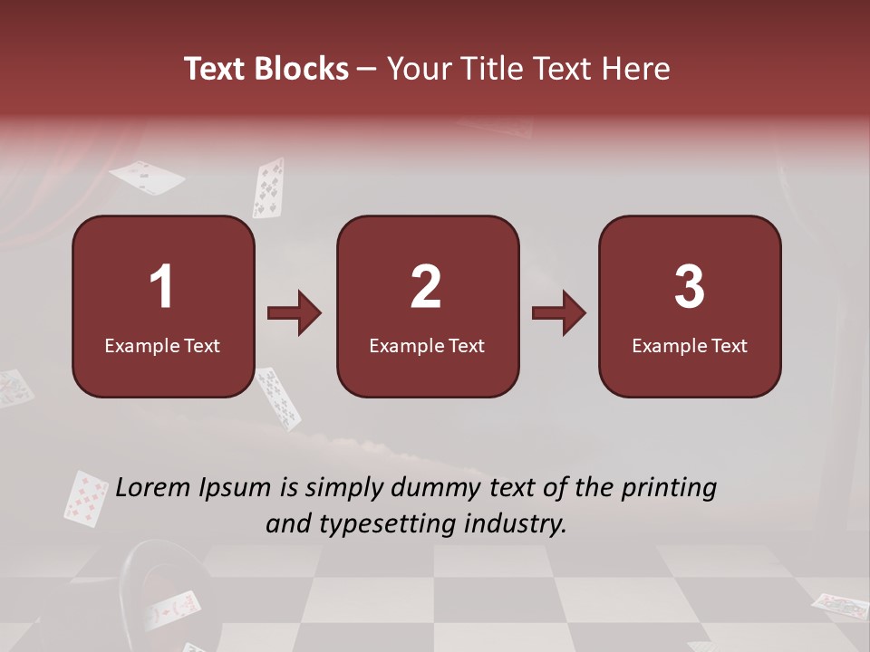 Celebration Tile Box PowerPoint Template