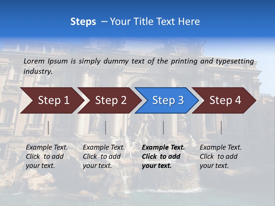 Symbol Rock Landmark PowerPoint Template