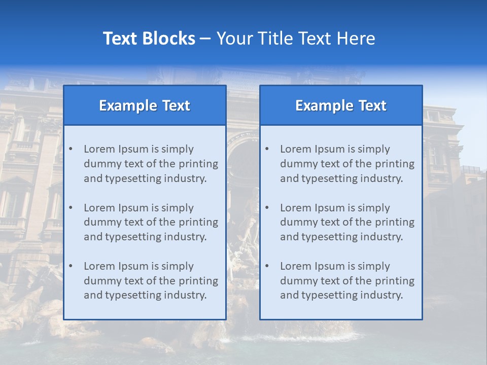 Symbol Rock Landmark PowerPoint Template