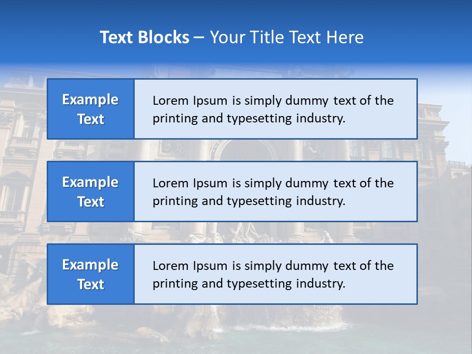 Symbol Rock Landmark PowerPoint Template