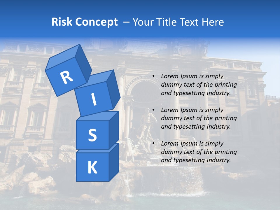 Symbol Rock Landmark PowerPoint Template