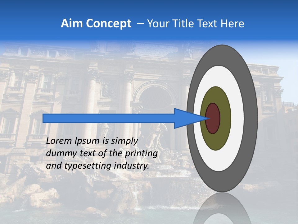 Symbol Rock Landmark PowerPoint Template