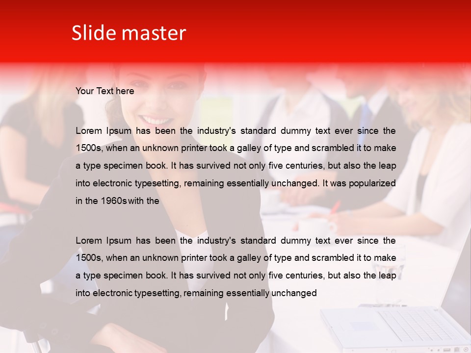 Health Tranquil Spring PowerPoint Template