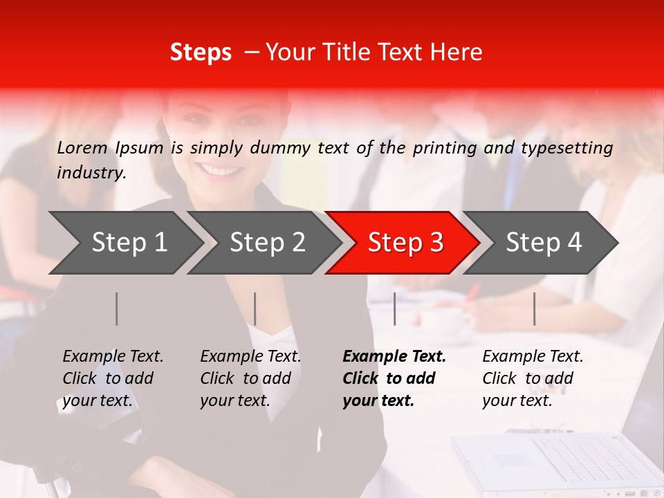 Health Tranquil Spring PowerPoint Template