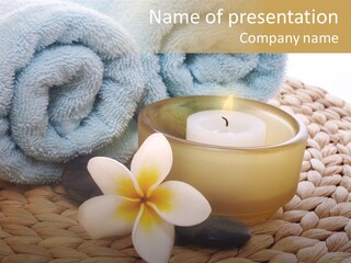 Health Tranquil Spring PowerPoint Template