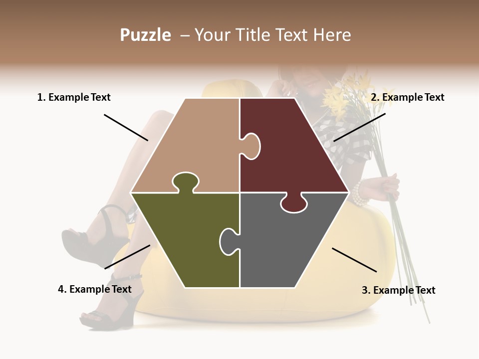 Daylily Affectionate Studio PowerPoint Template