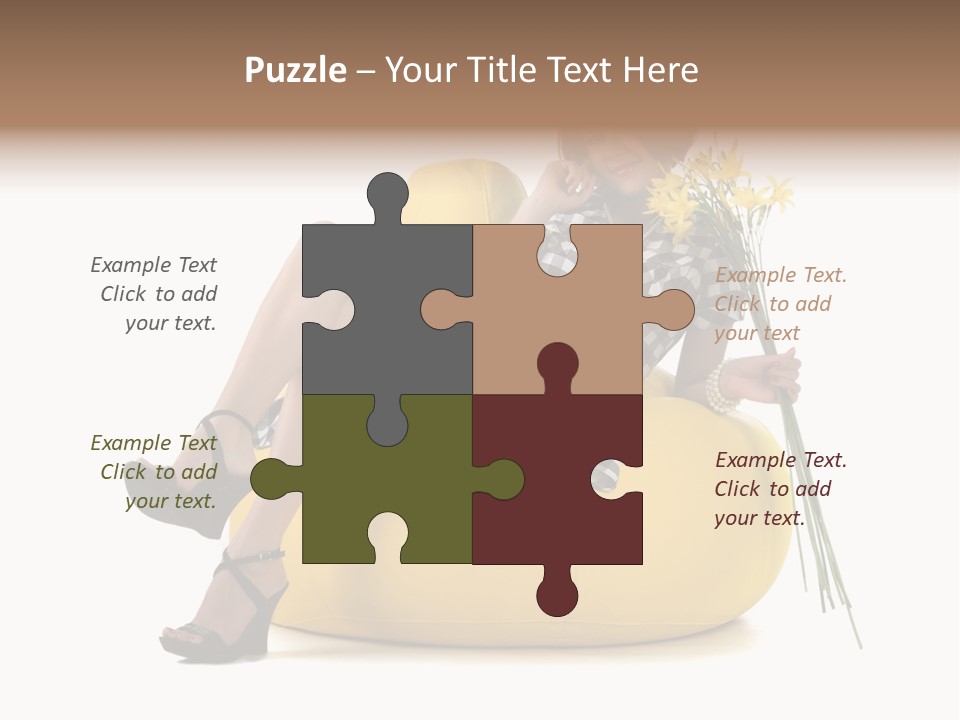 Daylily Affectionate Studio PowerPoint Template