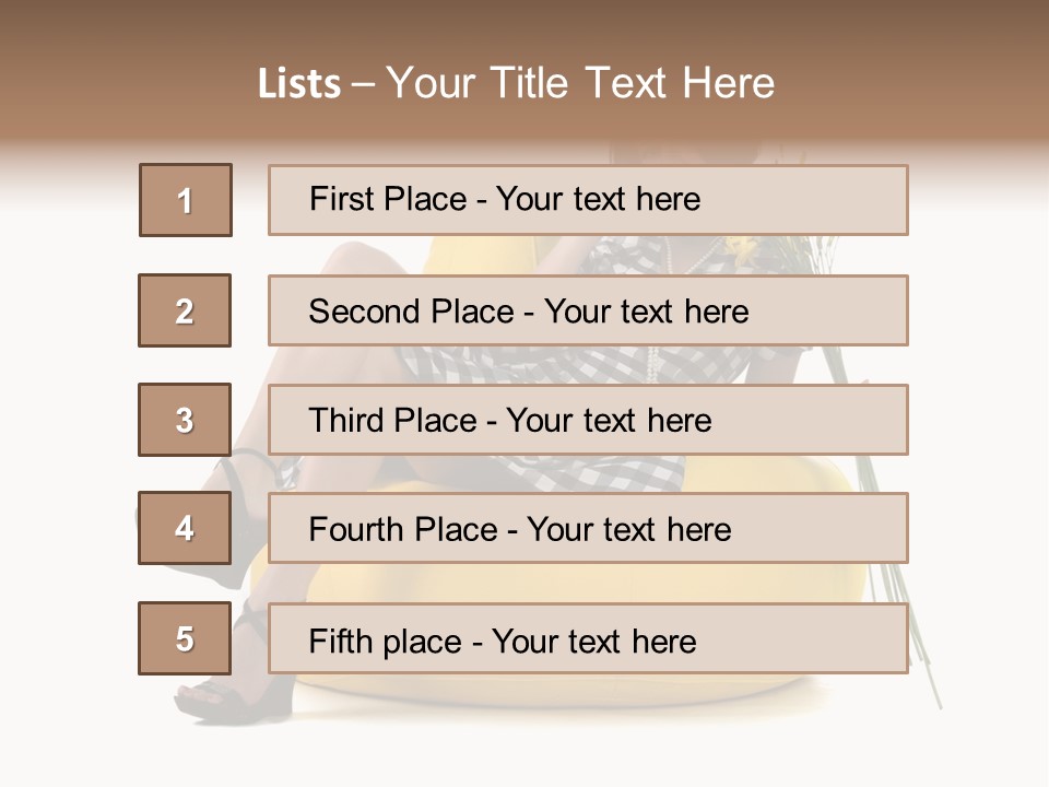 Daylily Affectionate Studio PowerPoint Template