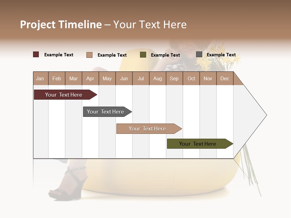 Daylily Affectionate Studio PowerPoint Template