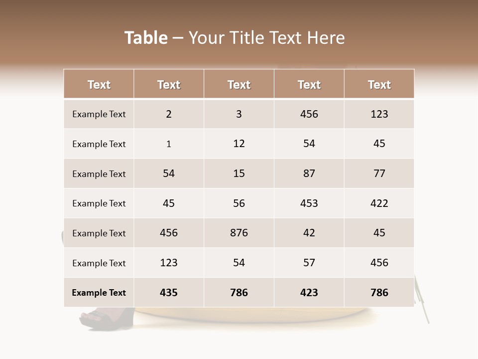 Daylily Affectionate Studio PowerPoint Template