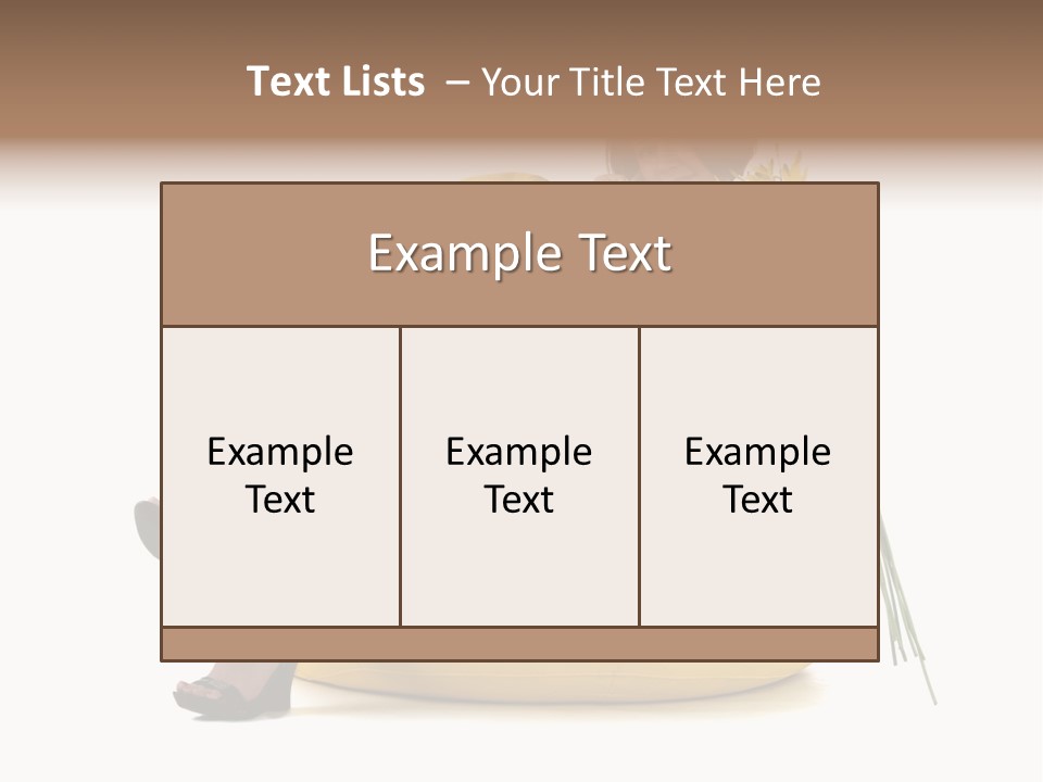 Daylily Affectionate Studio PowerPoint Template