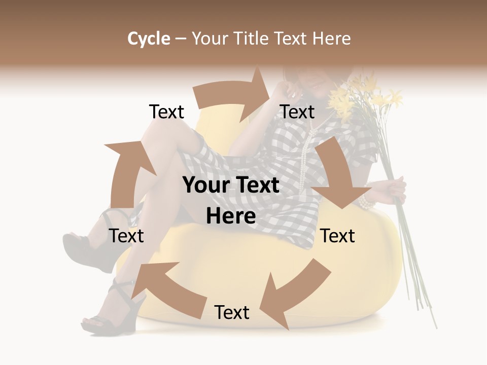 Daylily Affectionate Studio PowerPoint Template