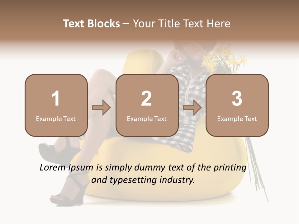 Daylily Affectionate Studio PowerPoint Template