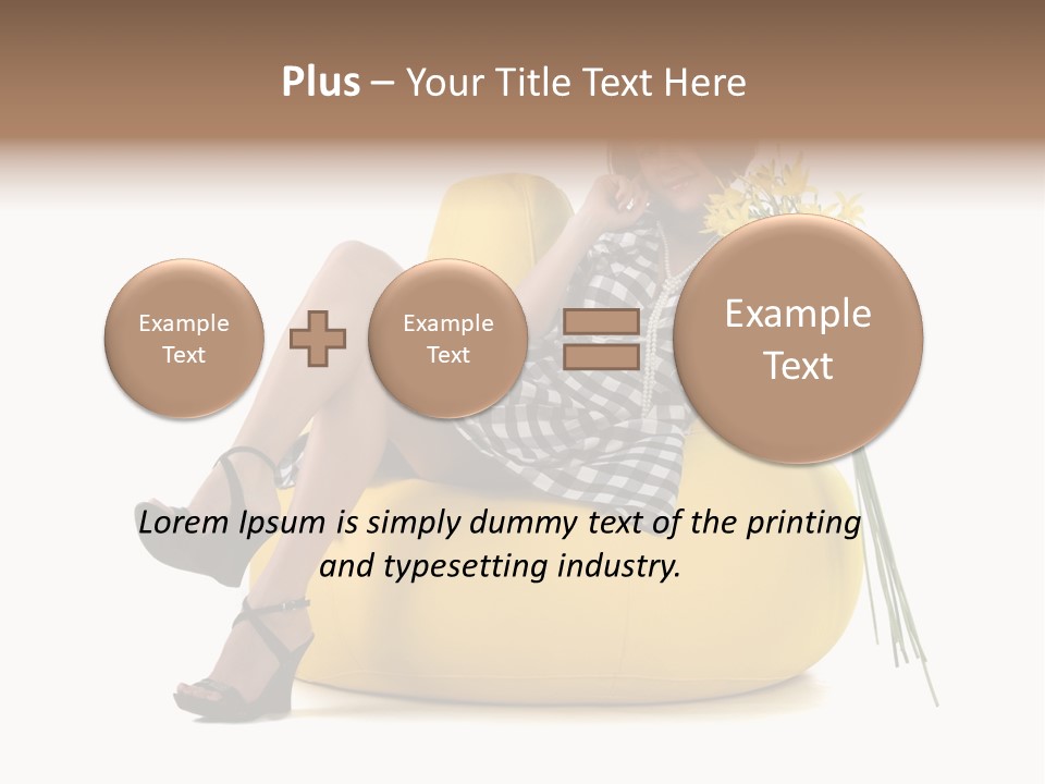 Daylily Affectionate Studio PowerPoint Template