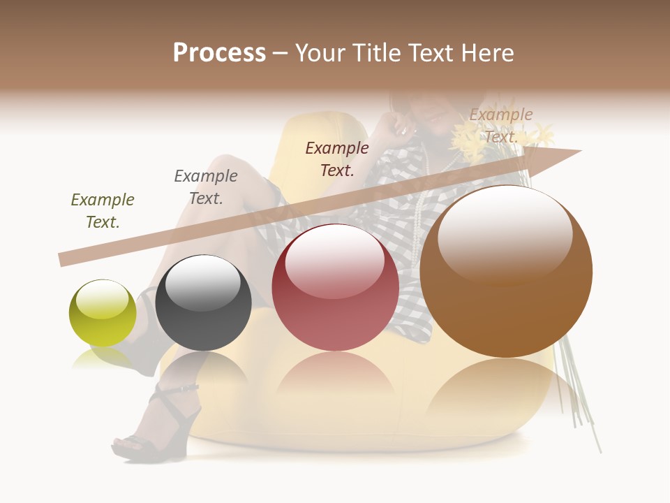 Daylily Affectionate Studio PowerPoint Template