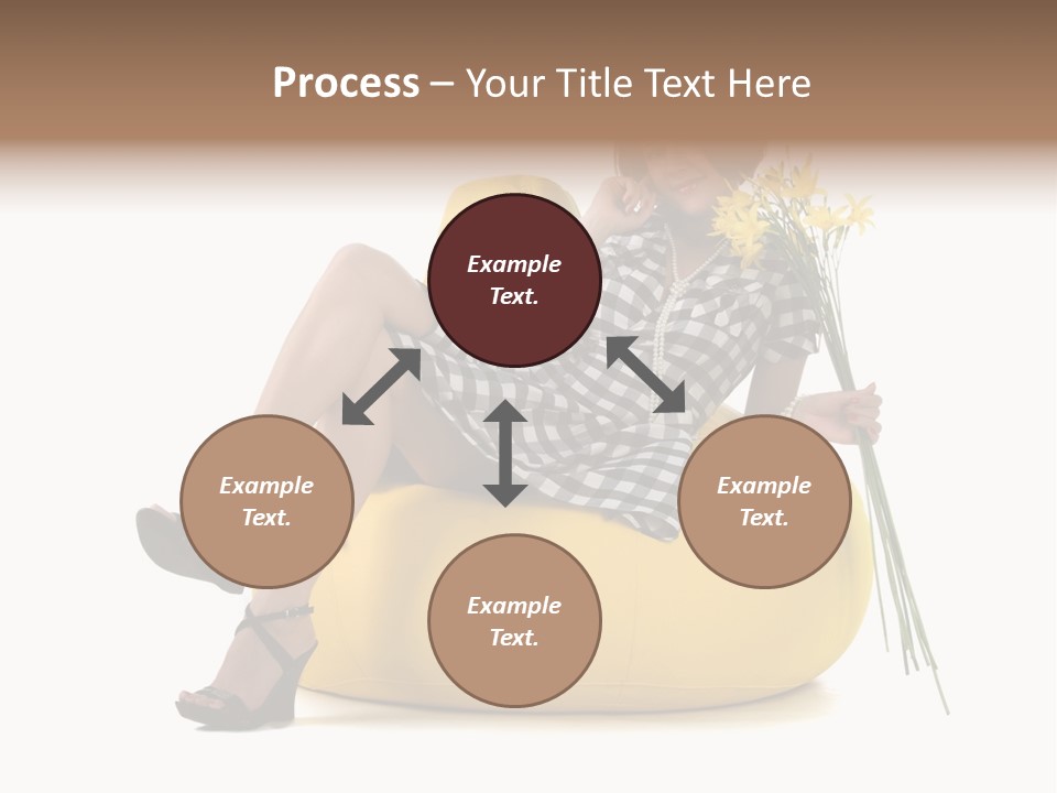 Daylily Affectionate Studio PowerPoint Template