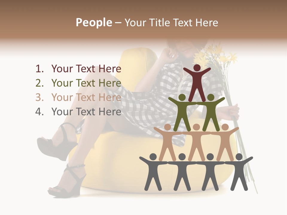 Daylily Affectionate Studio PowerPoint Template