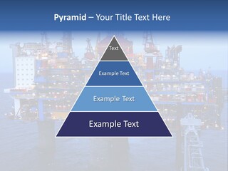 Oil Platform Concrete PowerPoint Template