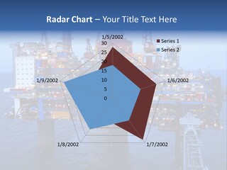 Oil Platform Concrete PowerPoint Template