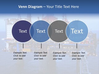 Oil Platform Concrete PowerPoint Template