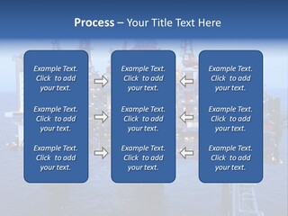 Oil Platform Concrete PowerPoint Template