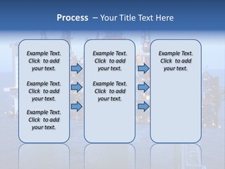 Oil Platform Concrete PowerPoint Template