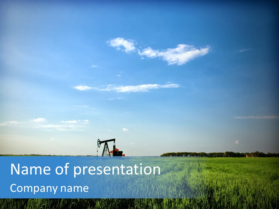 Cloud Industry Oat PowerPoint Template