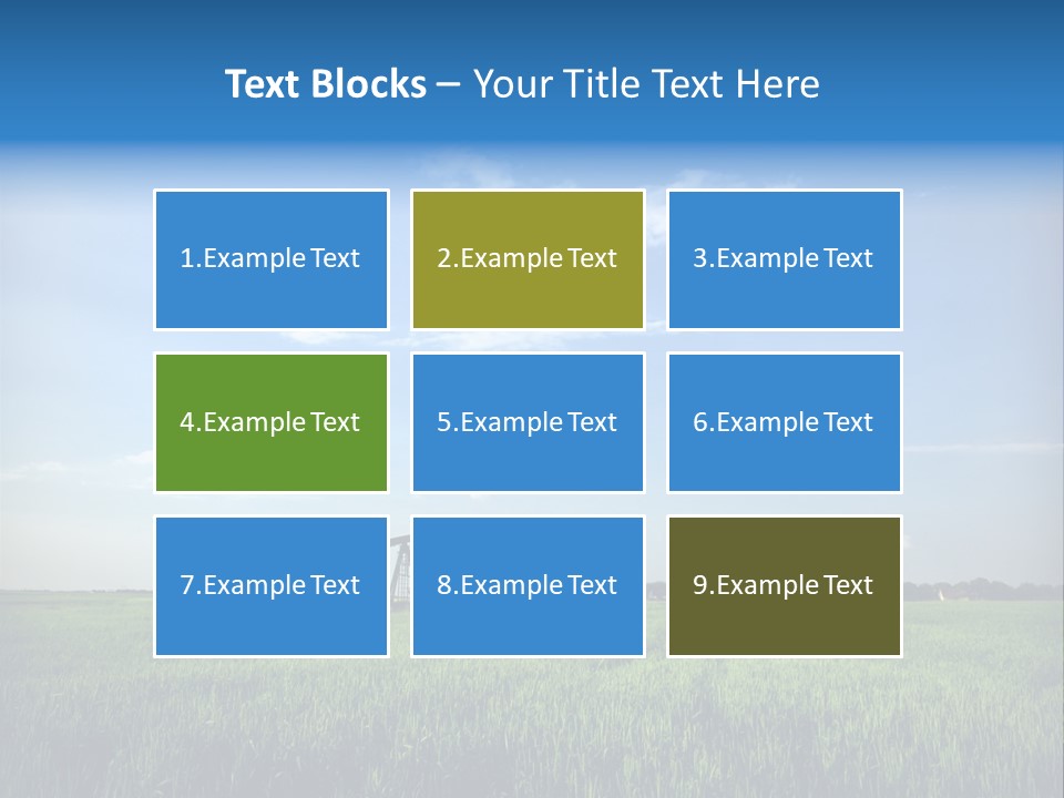 Cloud Industry Oat PowerPoint Template