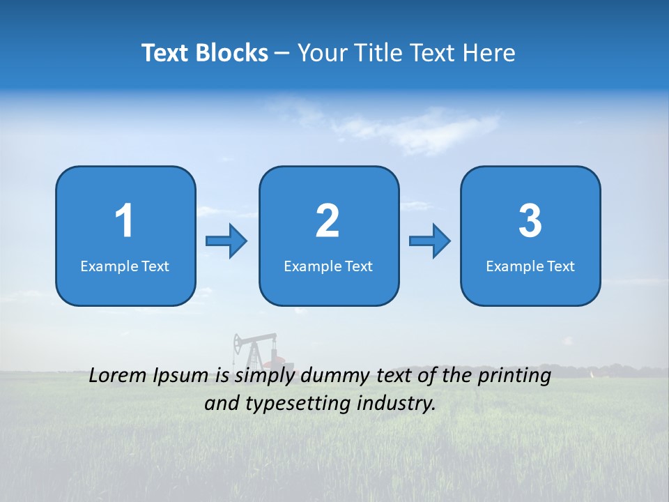 Cloud Industry Oat PowerPoint Template