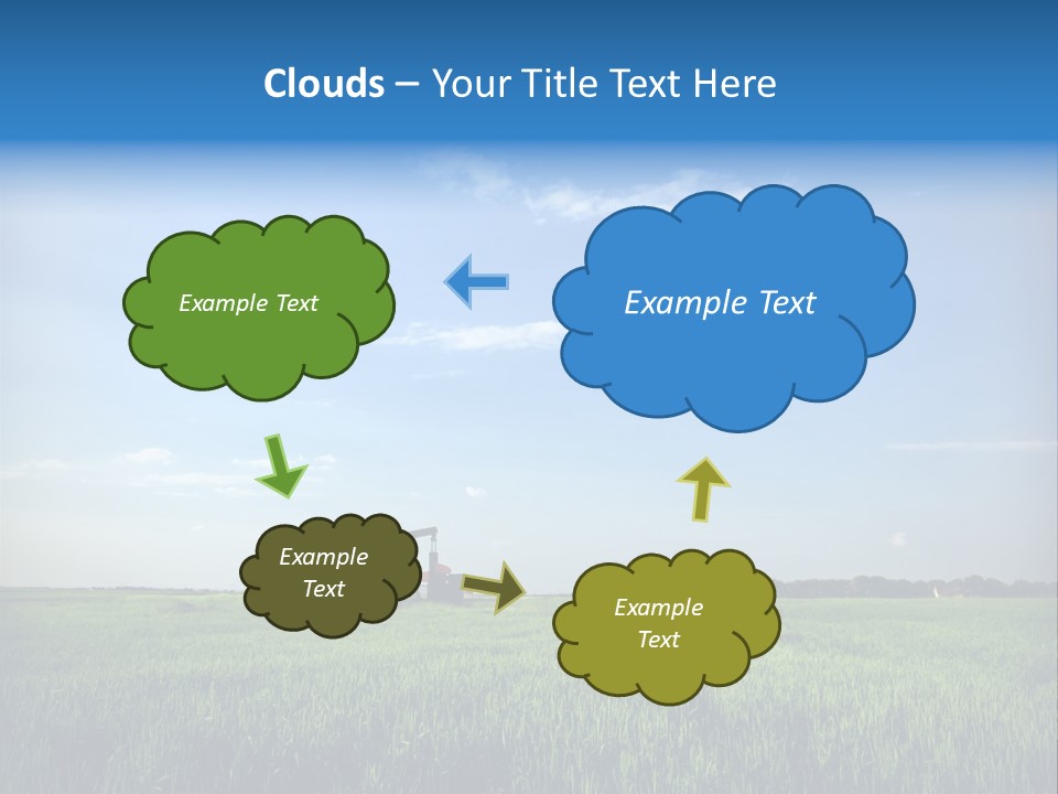 Cloud Industry Oat PowerPoint Template