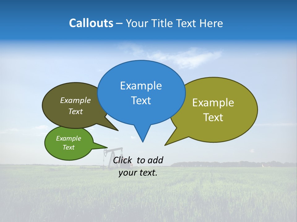 Cloud Industry Oat PowerPoint Template