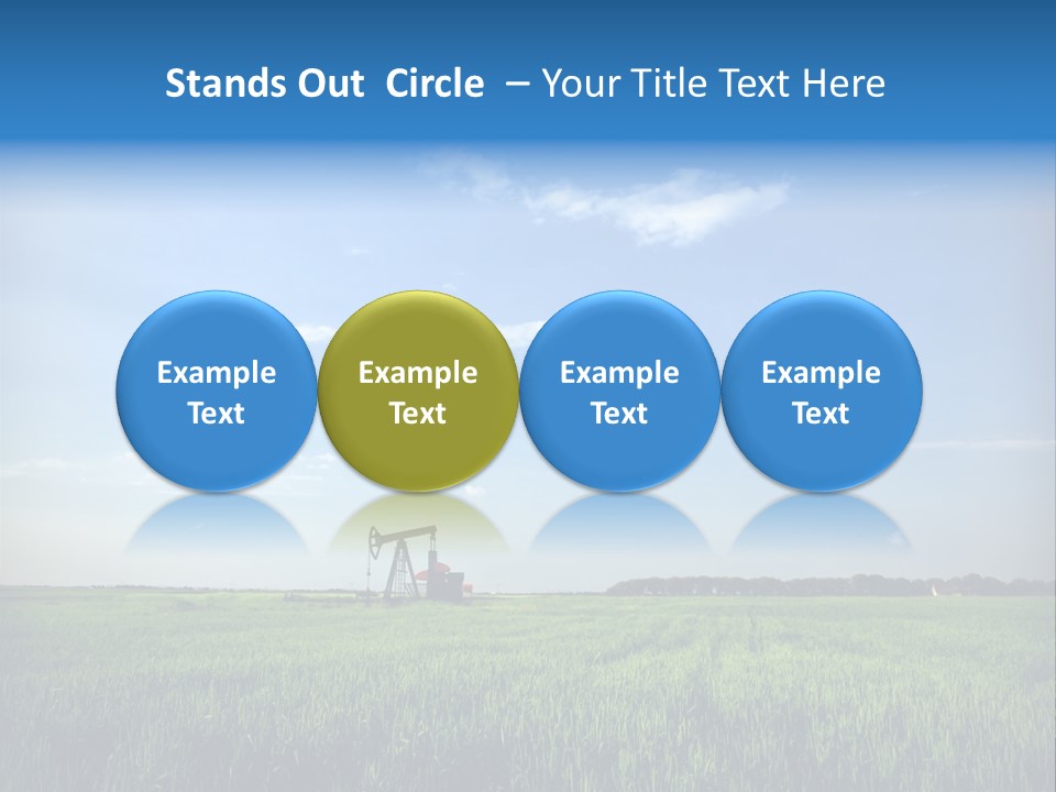 Cloud Industry Oat PowerPoint Template