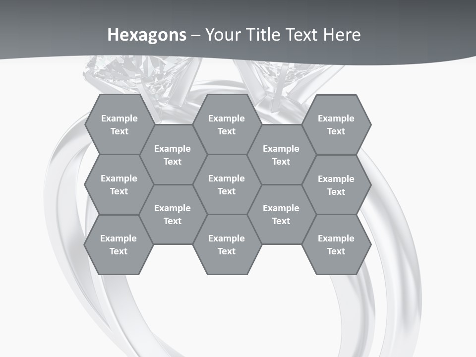 Marriage Render Jewelry PowerPoint Template