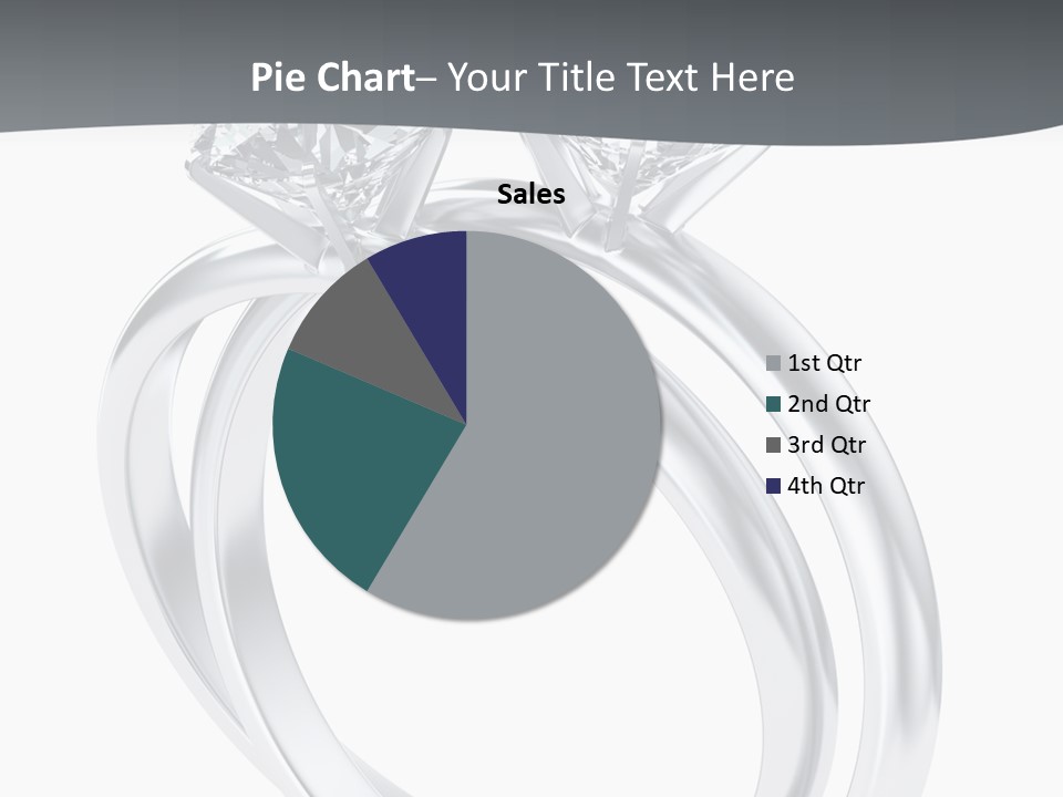 Marriage Render Jewelry PowerPoint Template