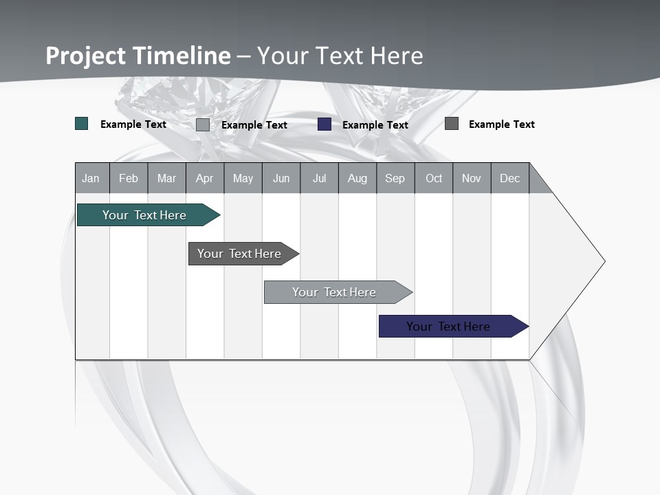 Marriage Render Jewelry PowerPoint Template