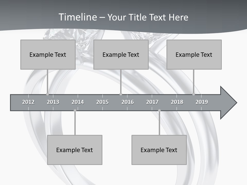 Marriage Render Jewelry PowerPoint Template