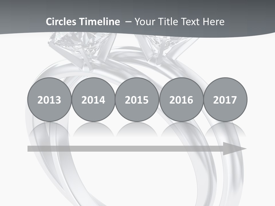 Marriage Render Jewelry PowerPoint Template