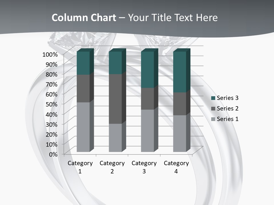Marriage Render Jewelry PowerPoint Template