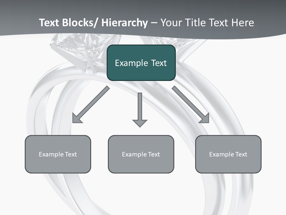 Marriage Render Jewelry PowerPoint Template