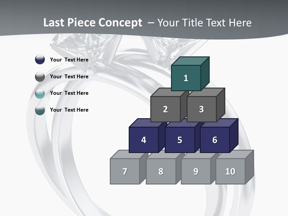 Marriage Render Jewelry PowerPoint Template