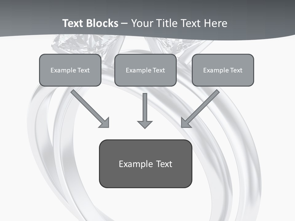 Marriage Render Jewelry PowerPoint Template