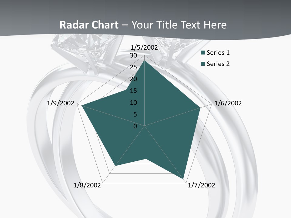 Marriage Render Jewelry PowerPoint Template