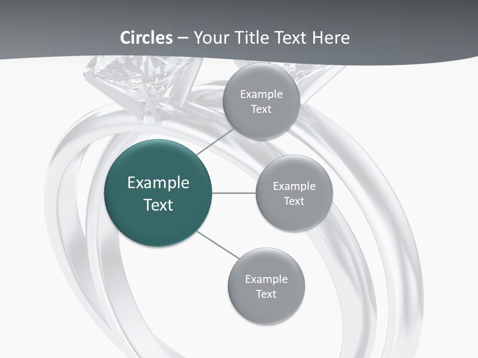 Marriage Render Jewelry PowerPoint Template