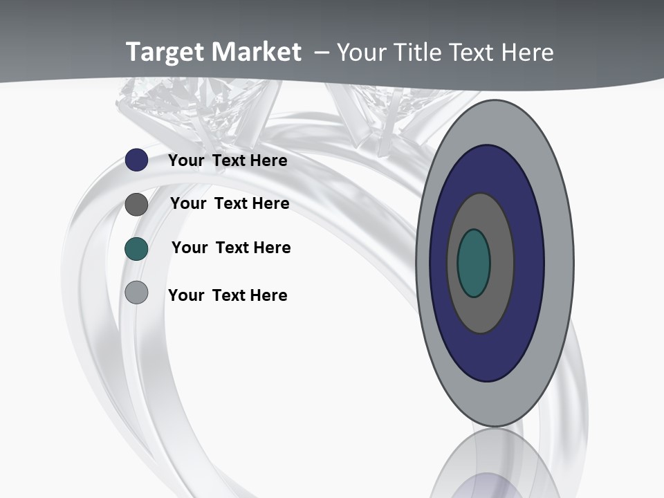 Marriage Render Jewelry PowerPoint Template